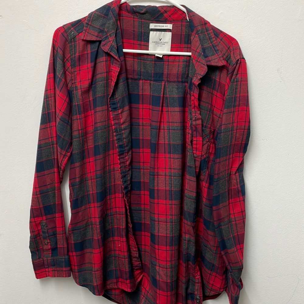 American Eagle Boyfriend fit Flannel